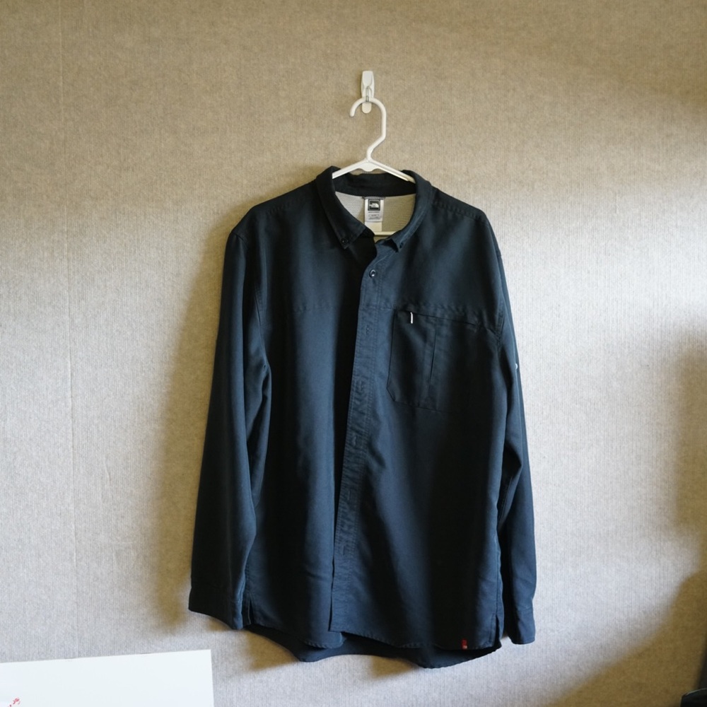 The North Face Button Up long sleeve hiking shirt